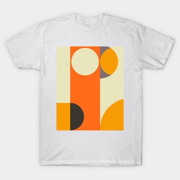 Mid century Geometry T-Shirt by Trippycollage